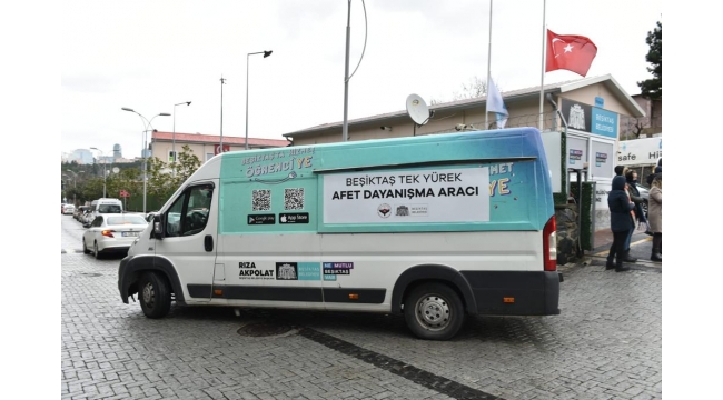 BEŞİKTAŞ BELEDİYESİ’NİN ÖĞRENCİ’YE VE MOBİVET ARAÇLARI AFET BÖLGESİNE DOĞRU YOLA ÇIKTI