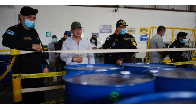 Türkiye’den Guatemala’ya Gönderilen Konteynerlerde 240 TON Sentetik Uyuşturucu Fentanil Ele Geçirildi