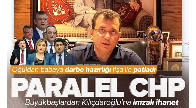 Ekrem İmamoğlu'ndan Kemal Kılıçdaroğlu'na darbe hazırlığı! Görüntüler CHP'nin ortasına bomba gibi düştü!