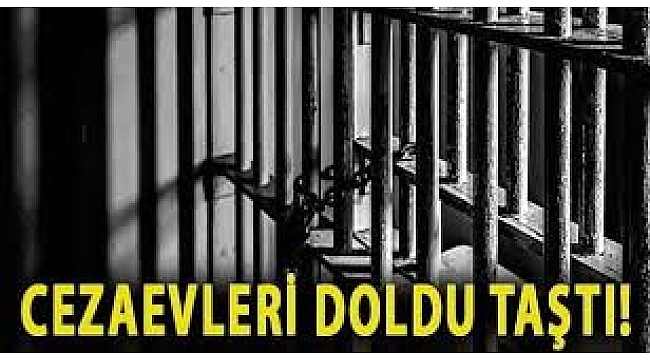 Nisan 2025 itibarıyla Cumhuriyet tarihinin rekoru kırılarak cezaevlerinde tutulan kişi sayısı 403 bin 60’a ulaştı.