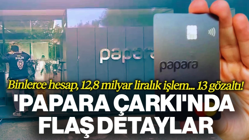 Papara'ya Yasa Dışı Bahis Operasyonu! Ali Yerlikaya Açıkladı: Binlerce Hesap Açıldı, 12,8 Milyar Liralık İşlem Tespit Edildi, 13 Gözaltı