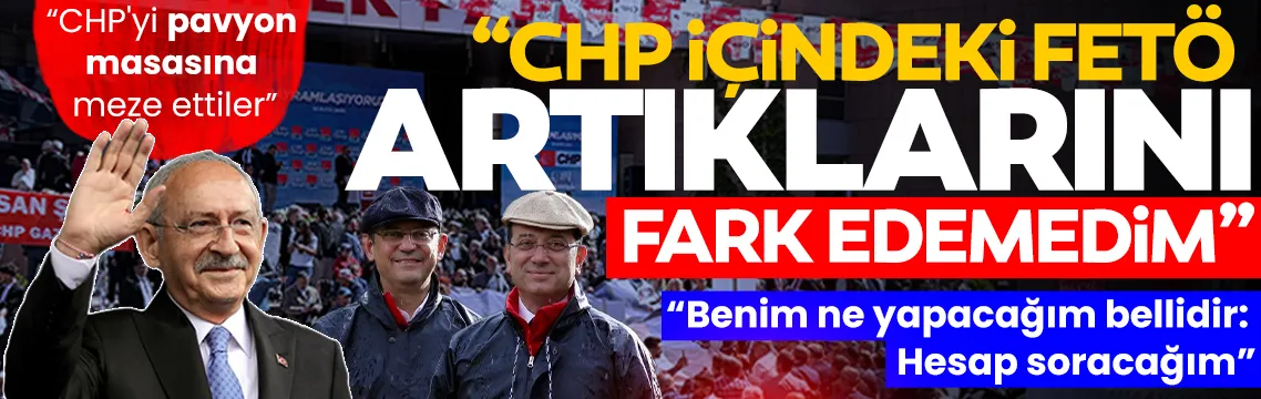 Kemal Kılıçdaroğlu CHP Genel Merkezi'nde: CHP içindeki FETÖ artıklarını fark edemedim