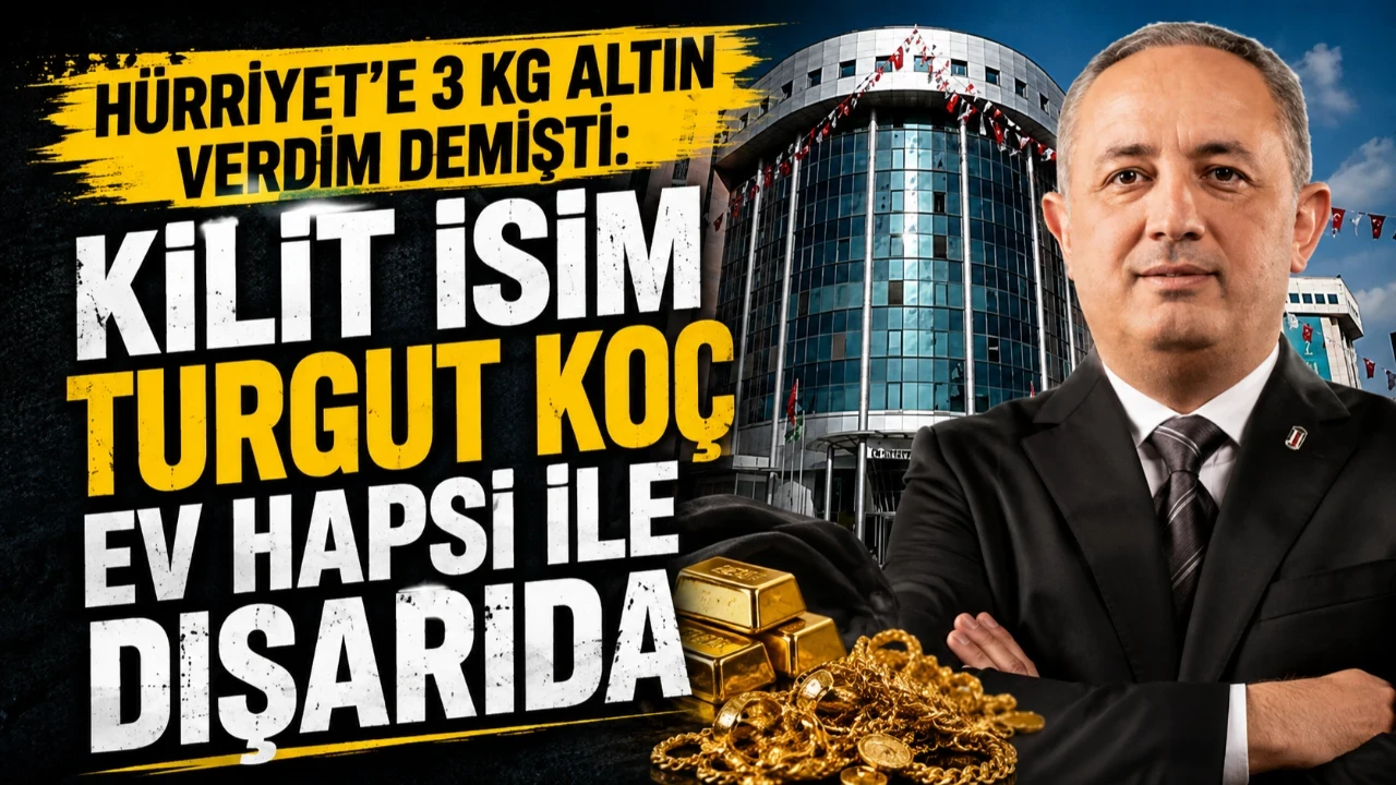 '3 kg altın rüşvet verdim' diyen Turgut Koç'a şartlı tahliye