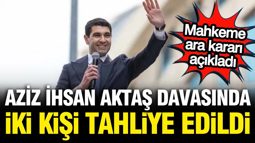 Avcılar Belediye Başkanı Utku Caner Çaykara için tahliye kararı
