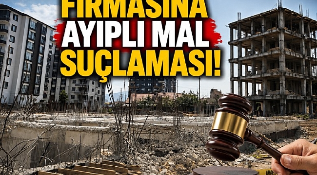 Dev beton firmasına ayıplı mal suçlaması!