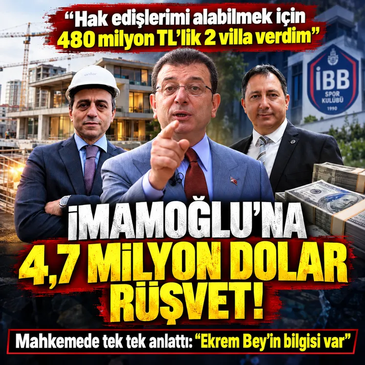 İmamoğlu davasında Ali Nuhoğlu konuştu! "4 milyon 700 bin dolar rüşvet verdim"