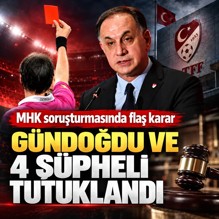MHK soruşturmasında flaş karar: Ferhat Gündoğdu tutuklandı